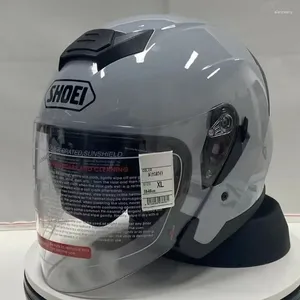 Motorcycle Helmets SHOEI Half Helmet Double Lens Acing Running Equipments