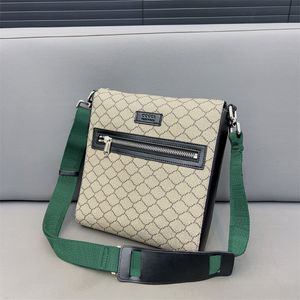 Designer Bags Black Striped Messenger Bag Shoulder Crossbody Bag Women Men Briefcase Supreme Business Leisure Backpack