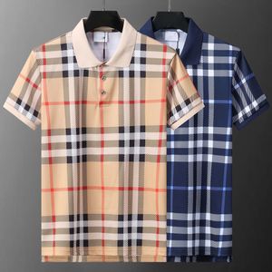 Men Polo Summer Casual T Shirts Designer Mens Polos Letter Print Fashion Polo #019