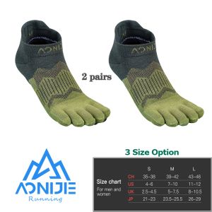 SOCKS TOE SOCKS 2021 Yeni Coolspec Run Hafif Noshow Blister Önleme Basketbol Pilates Yoga Çoraplar Çalışan Beş Parmak