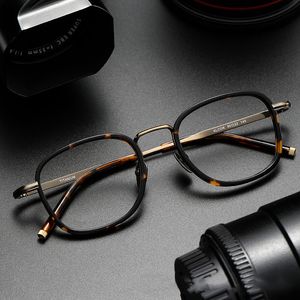 Sunglasses Titanium Frames Designer Brand Vintage fashion luxury Women Men Glasses Frame Eyewear Eyeglasses-Frame Lens To109