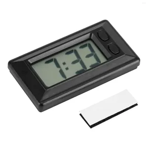 Väggklockor lcd digital tabell bil instrumentbräda skrivbord elektronisk klocka datum tid kalender display med