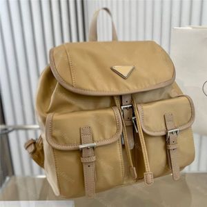 Designer Mens Backpacks Triangle Nylon Shoulder Bags Women Ruck Sacks Handbags314i