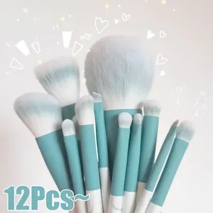 Makeup Brushes 12/3Pcs Professional Make Up Soft Portable Eyebrow Eye Foundation Brush Set Beauty Kit Tools Wholesale