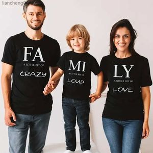 Roupas que combinam com a família Camisetas que combinam com a família – Camisas elegantes e confortáveis de manga curta para papai, mãe, filho – perfeitas para o verão