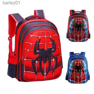 Zaini Spider King Zaino per bambini in nylon impermeabile di grande capacità per bambini di età compresa tra 2 e 16 anni YQ240226