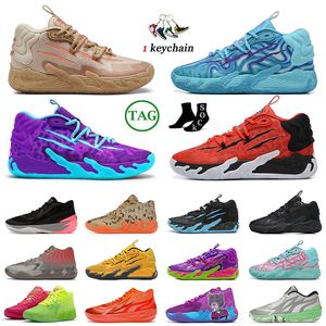 Mb.03 Mb02 Designer Uomo Athletic Mid mb01 Scarpe da basket LaMel-O Nickelodeon Slime Chino Hills FOREVER RARE Be You Triple Black Blast Scarpe da ginnastica con piattaforma Big Size 12