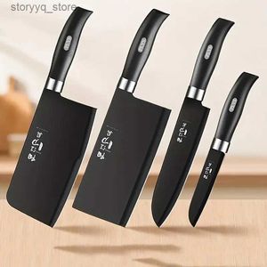 Kitchen Knives Set Kitchen Set Household Combination Vegetable Knife Meat Knife Bone Chopping Knife Multi-purpose Knife TB9195 Q240226