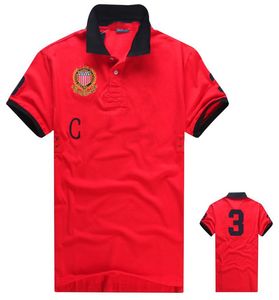 A415 CITY高品質のデザイナーPolos Shirts Men Embroidery Cotton London London Navy Toronto New York Fashion CasuareS 952