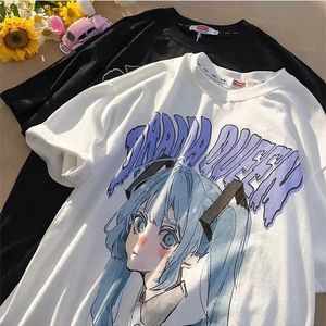 Men's T-Shirts Summer 2024 Harajuku Japanese Anime Attack On Titan fairy grunge Loose Short Sleeve y2k Aesthetic Kawaii Top Oversized t-shirtL2402