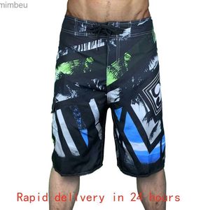 Pantaloncini da uomo Nuovi pantaloncini da surf estivi da uomo costume da bagno ad asciugatura rapida costume da bagno Bermuda resort surf beach pantaloni fitness sport pantaloncini casual 240226