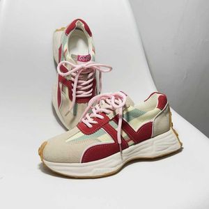 Homem cintura hua fu forrest gump sapatos para mulher nova primavera e outono lazer correndo esportes pai tendência feminina