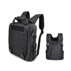 Sırt Çantası Taktik Askeri Dış Mekan 14 '' Erkek Dizüstü Backpack Çantaları Su Geçirmez Yürüyüş Kampı Molle Backpacks Tablet Omuz Seyahat Çantası
