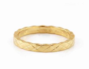 2020 anéis estreitos de joias masculinas de aço inoxidável anel de amor anel de casamento em ouro rosa Bagues en argent anel de sinete de noivado r8699676