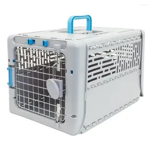 Cat Carriers SportPet Small 19" Collapsible Plastic Pet Kennel Dog Animal