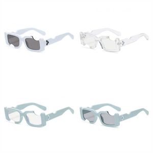 Luxo offs quadros brancos moda óculos de sol 2240 marca homens mulheres óculos de sol seta x quadro óculos tendência hip hop quadrado sunglasse esportes viagem óculos de sol i7fz