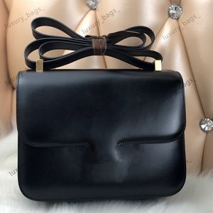 10A Retro Mirror Quality Designer Bag Shoulder Bag Pure Belt Fahion Crobody Tote Ll Handmade Epom Box Leather Original High Quality