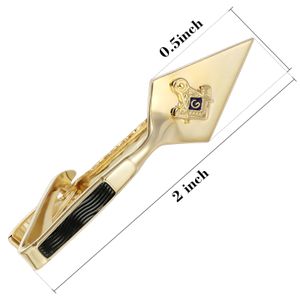 Freemason Masonic Tie Clip or Cufflinks for Men Gift Box Packed Mens Jewelry or Accessories Masonic Gifts for Men. 240219