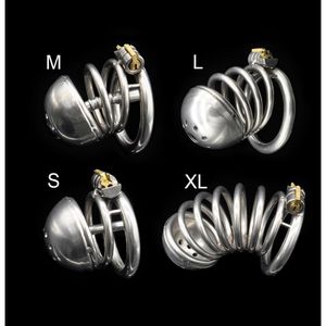 Other Health & Beauty Items 4 Styles Male Chastity Short Cock Cage Stainless Steel Penis Ring Belt Device Bondage Restraint Bdsm Toys Ota2F