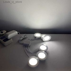 LIGHTRS SLIM 14MM MINI LED 3W DIMMABLE DOWMILITY KIT US/EU/المملكة المتحدة قابس لغرفة المعيشة المطبخ غرفة نوم دافئة أبيض طبيعي رائع yq240226