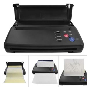 Stencils Tattoo Transfer Machine Professional Thermal Copier Stencil Transfer Printing för Normal Tattoo Paper Fast Transfer Low Noise