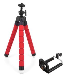 Telefon Tutucu Tripods Tripod Telefon Mobil Kamera Tutucu İPhone Huawei için Esnek Ahtapot Braketi Huawei Samsung Klip Tutucu Xiaomi3698618