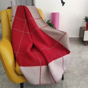 TOP Quailty Luxury Home H Gray Beige Black Nevy Blankets 1.5kg WOOL Thick Bed Sofa good quailty blanket Selling Big Size