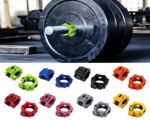 1 par viktlyftning spinlock skalande krage gym kropp byggande träning hantel klipp klämma fitness gym utrustning tillbehör 6244474