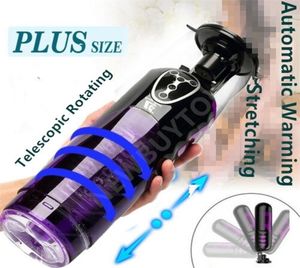 Powerful Sucker Masturbator Male 10 Speed Teles and Rotation Modes Strong Super Soft Masturbators Cup Adult Sex Toy for Men 2203112576565