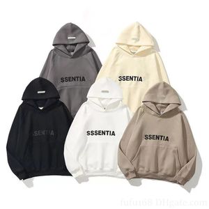 Essentialsweatshirts Ess FOG Designer Mens e Womens Moda Hoodies Impresso Pulôver Moletom Solto Manga Comprida Pulôver Com Capuz