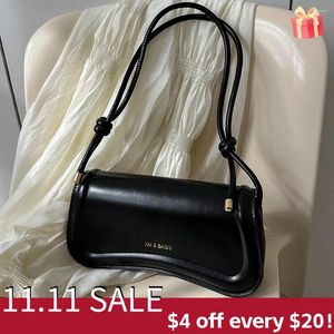 Evening Bags Women Fashion Shoulder Bag PU Leather Simple Underarm Female Solid Color Vintage Baguette Armpit Designer Tote Handbag