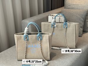 Women's Handbag Summer Canvas Beach Bag Suitable for Women's Vacation and Beach Play Fashion Brand Design Women's Handbag