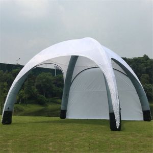 wholesale 10mD (33ft) Airtight Large Spider Style Inflatable Dome Tent Outdoor Advertising car garage Shelter Trade show booth Cover with door curtains in any color