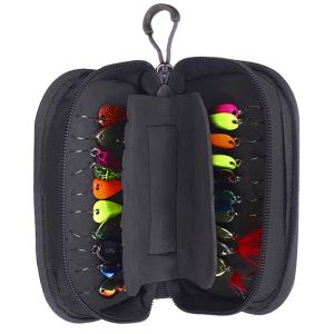 Bags 20pcs Fishing Spoons Lures Metal Fishing Lures Baits Set for Trout Bass Casting Spinner Fishing Bait with Storage Bag Case