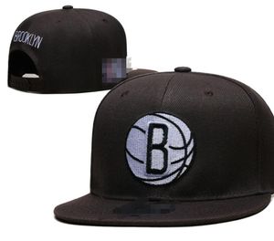 Brooklyn'Nets'''Ball Casquette 2023-24 UNISSISEX Fashion Cotton Baseball Cap Snapback Hat Men Women Sun Hat Bordery Spring Summer Summer Cap Wholesale A0