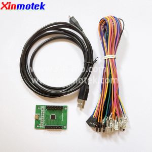 Joysticks Xinmotek XM10 DIY 2 Spelare USB Arcade Game Controller / Support PS3 PC Raspberry Pi / Joystick Machine Accessories