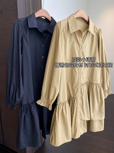 Fan FU Li Xian Slim Loose Shirt Dress Mittellanges Kleid Kinder Xiaxin QZ9903~ 210513