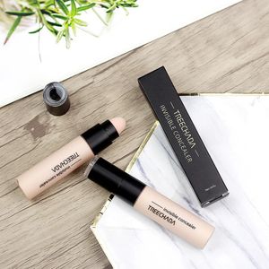 Treechada Concealer Cream Cover Blemishesは目の下の円を隠し、にきびのマークとブライトの肌の美容メイクアップ化粧品240219