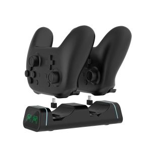 Caricabatterie Dock di ricarica per controller per PS5, Xbox Series S/X, Nintendo Switch Pro, Alimentatore per stazione di supporto per caricabatterie per gamepad Google