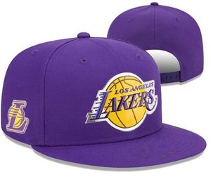 Los Angeles"Lakers"Ball Caps Casquette 2023-24 unisex fashion cotton baseball cap snapback hat men women sun hat embroidery spring summer cap wholesale a1