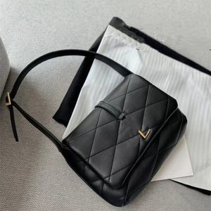 Designer Bag Luxury Underarm Bag Diamond Lattice Women Hobo Bags Real Leather Classic Mönstrade Flap Shoulder Bags Womens Fashion Bags