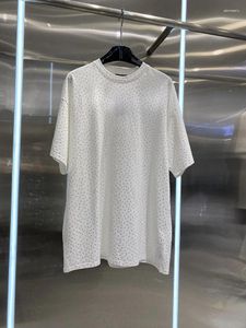 Женские футболки 2024, мужские футболки с шипами, большие размеры, футболка с короткими рукавами, летняя одежда Y2k, свободный топ с круглым вырезом для девочек