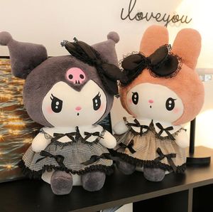 Wholesale of dark Kuromi Melody sleeping doll plush doll manufacturers