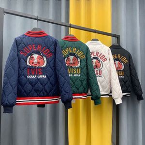 Męskie projektant Evisued Jackets Mens Windbreaker Varsity Mens Vintage luźne długi baseball hip hop harajuku evisued list haft hafdery streetwear men unisex płaszcze