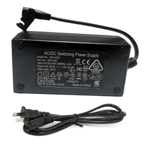 Parçalar 29V 1.8A AC/DC Güç Kaynağı 2pin Elektrik Geri Rekliner Kanepe Sandalye Anahtarlama Adaptörü Şarj Cihazı Okin Adaptörü gibi