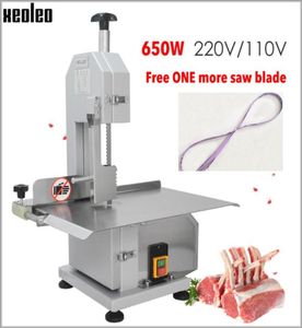 Xeoleo Bone Sawing Machine Bone Bone Bone Cutting Machine Frozen Meat Cutter Commercial Cutt Trotterribsfishmeatbeef 110V220V7565401