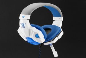 SY830MV DEEP BASS GAME HEADPHOFE STEREO Overear Gaming Headset Headband Earphone With Mic Light for Computer PC Gamer2580038