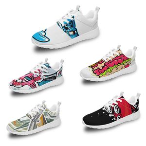 Fashion Hot Selling Shoes Men's and Women's Outdoor Sneakers Pink Blue Yellow Trainers 123