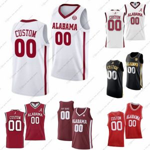 Anpassad NCAA Alabama Crimson Tide College Basketball Davin Cosby Jr Mouhamed Dioubate Aaron Estrada Rylan Griffen Ward Harrell Grant Nelson Kris Parker Nick Pringle