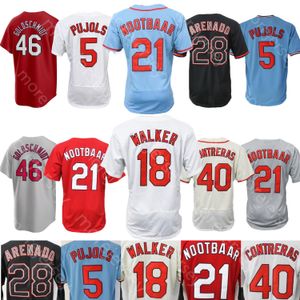 Walker Jersey Lars Nootbaar Nolan Arenado Masyn Winn Willson Contreras Paul Goldschmidt Matt Carpenter Edman Gri Lynn Matz Carlson Gorman Fermin Brandon Crawford